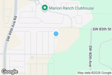 Map image of the property - 8621 SW 43rd Ter