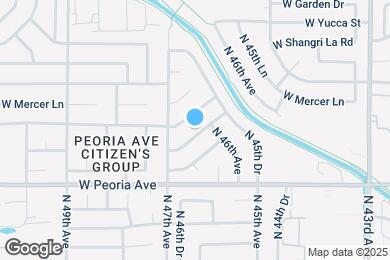 Map image of the property - 4612 W Saguaro Dr