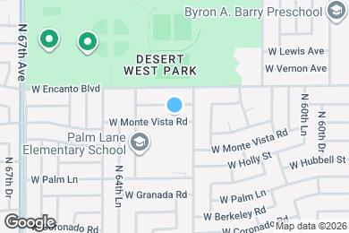 Map image of the property - 6320 W Monte Vista Rd