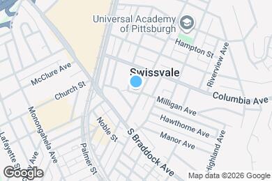 Map image of the property - 1901 Milligan Ave