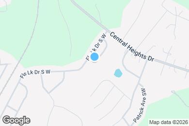 Map image of the property - 1209 Hollis Cir S W