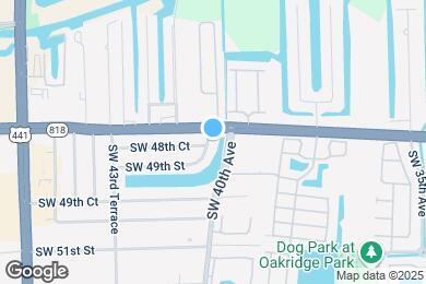 Map image of the property - 4830 SW 41st Ave