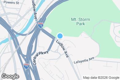 Map image of the property - 968 Ludlow Ave