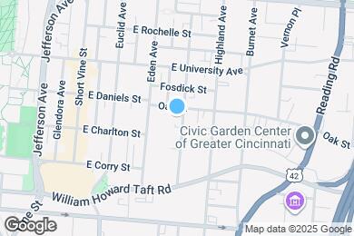 Map image of the property - 2665 Bellevue Ave