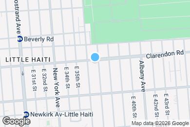 Map image of the property - 3616 Clarendon Rd