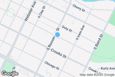 Map image of the property - 1212 Stuart St