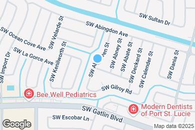 Map image of the property - 1497 SW San Sebastian Ave