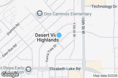 Map image of the property - 38947 Yucca Tree St