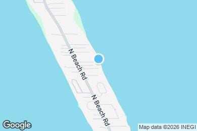 Map image of the property - 5041 N Beach Rd