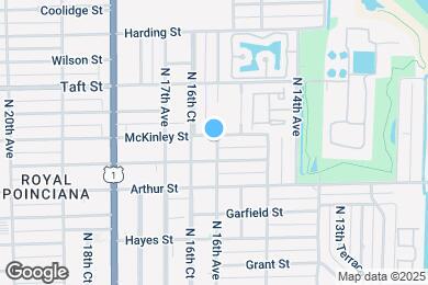 Map image of the property - 1418 N 16th Ave