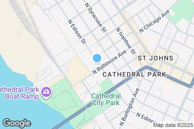 Map image of the property - 8816 N Edison St