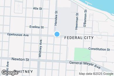 Map image of the property - 1811 Opelousas Ave