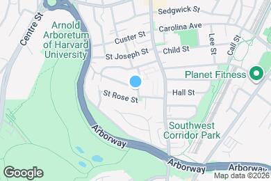 Map image of the property - 95 Jamaica St