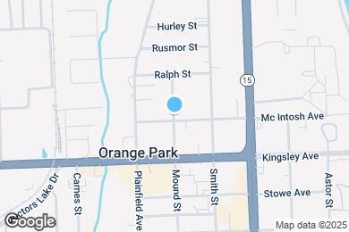 Map image of the property - 1891 Mound St