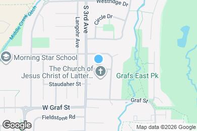 Map image of the property - 117 Henderson St