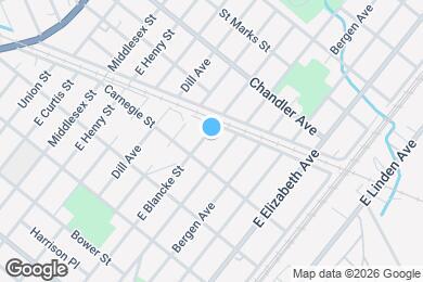 Map image of the property - 1024 E Blancke St