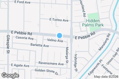 Map image of the property - 354 Velino Ave
