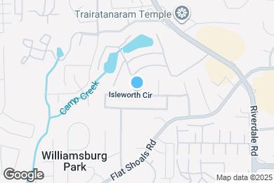 Map image of the property - 1427 Isleworth Cir