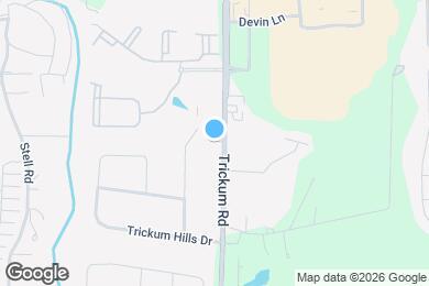 Map image of the property - 3386 Trickum Rd