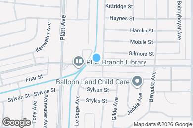 Map image of the property - 23513 Victory Blvd