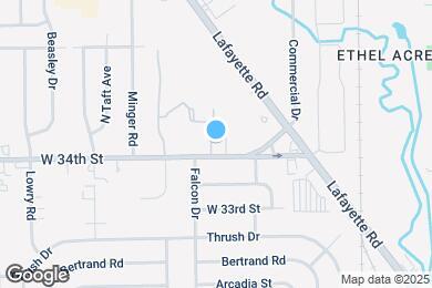 Map image of the property - The Cedars Apartment Homes