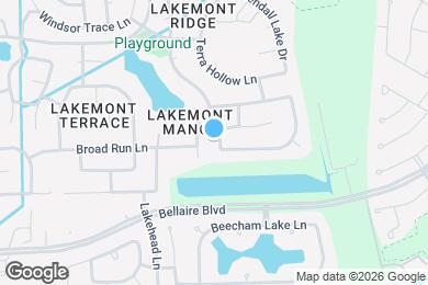 Map image of the property - 7418 Upland Mill Ln