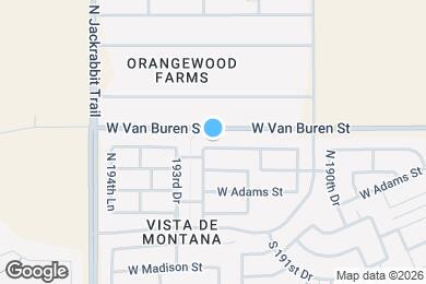 Map image of the property - 19284 W Woodlands Ave