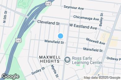Map image of the property - 703 Hart Ave