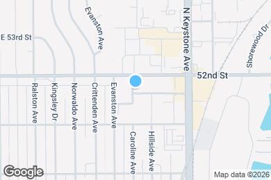 Map image of the property - 5161 Caroline Ave