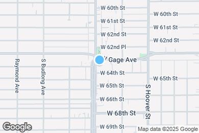 Map image of the property - 6316 S Vermont Ave