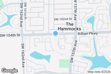 Map image of the property - 10420 SW 158th Ct