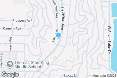 Map image of the property - 2123 Hyperion Ave