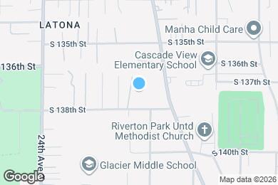 Map image of the property - 2814 S 138th St