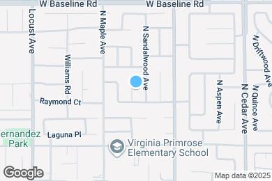 Map image of the property - 949 N Forest Ave