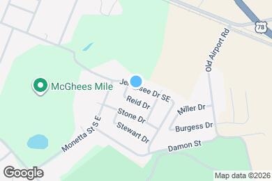 Map image of the property - 217 Jehossee Dr SE
