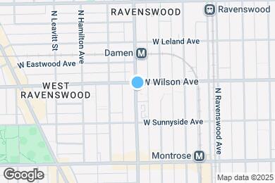 Map image of the property - 4551 N Damen