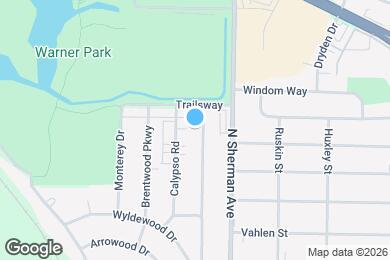 Map image of the property - 2502 Fremont Ave