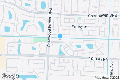 Map image of the property - 5903 Channel Dr