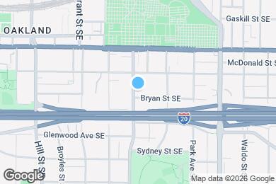 Map image of the property - 370 Cherokee Ave SE