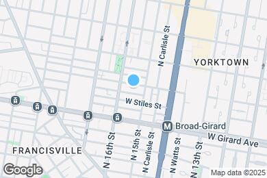 Map image of the property - 1520 W Thompson St