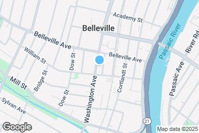 Map image of the property - 124 Washington Ave