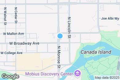Map image of the property - 806 N Monroe St