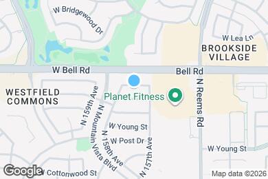 Map image of the property - 15725 W Smokey Dr