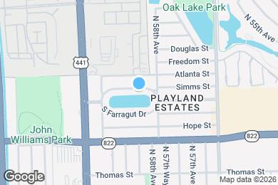 Map image of the property - 5826 N Farragut Dr