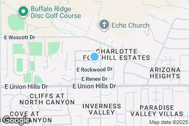 Map image of the property - 1961 E Rosemonte Dr