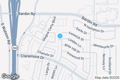 Map image of the property - 4125 Walsh Ln