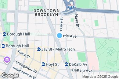 Map image of the property - 150 Myrtle Ave