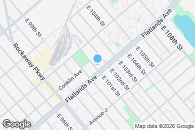 Map image of the property - 761 E 101st St