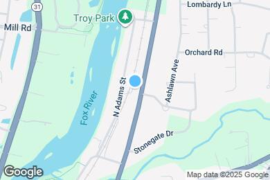Map image of the property - North Adams St