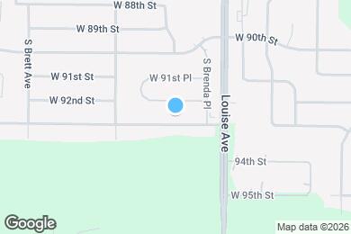 Map image of the property - 3600 W 93rd St